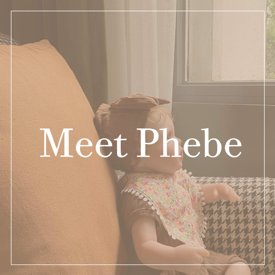 Phebe is one of the cutest and lifelike baby dolls of Kaydora. She has brown short curly hair and brown open-eyes. She is 16 inches long with a soft cloth body. Hugging seems like you hug the whole world!