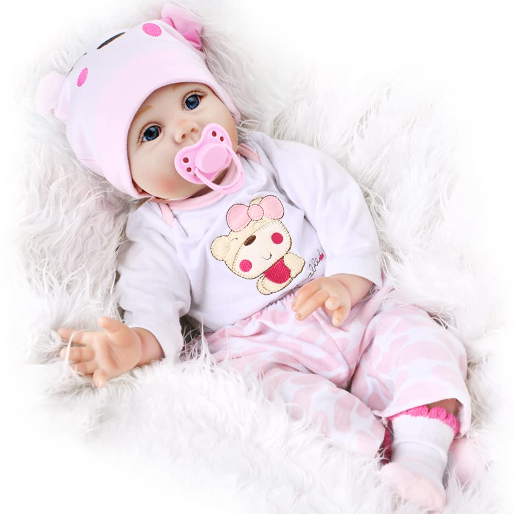 Newborn Puppy Snap Bodysuit 16'' Realistic Baby Doll - Lucy