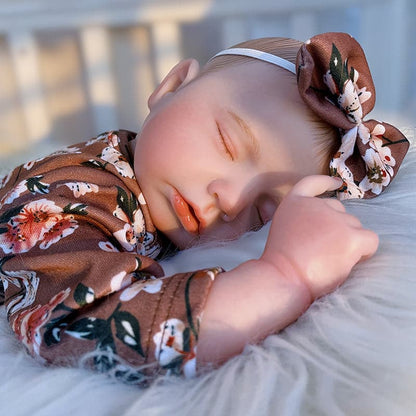 Floral Garden 20'' Realistic Baby Doll - Amilia