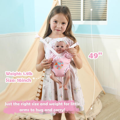 Pink Romper 16'' Realistic Baby Doll - Ada