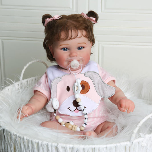 22 Inch Realistic Newborn Baby Dolls  - Maddie