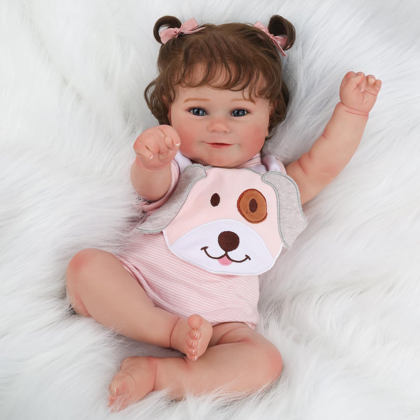 22 Inch Realistic Newborn Baby Dolls  - Maddie