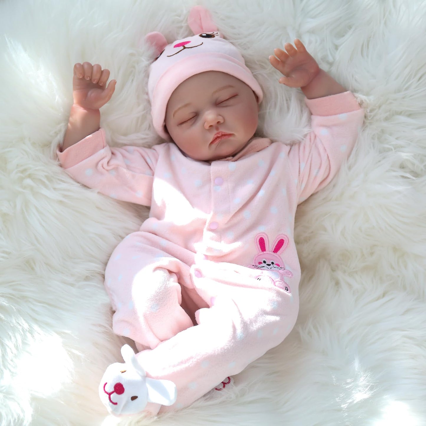 22'' Realistic Baby Doll - Bunny