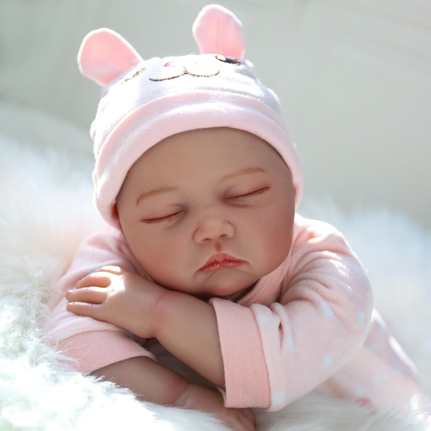 22'' Realistic Baby Doll - Bunny