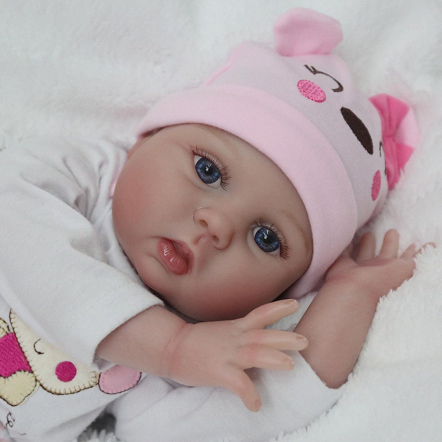 Reborn Baby Dolls, 22 inch Weighted Baby Lifelike Reborn Doll Girl, Lucy